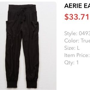 NWT Aerie Gauze Summer Pants- Large
